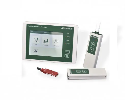 Ahlborn ALMEMO 470-1 datalogger wireless 10 ingressi